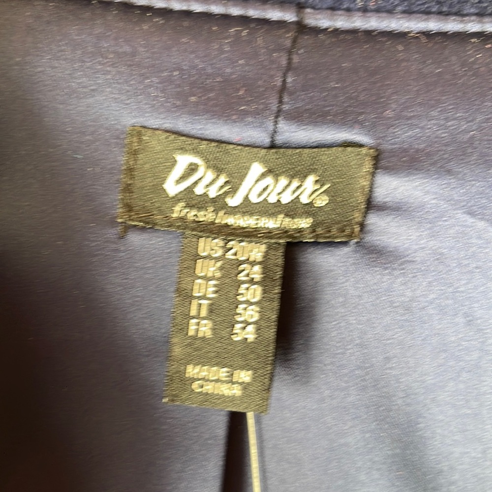 Du Jour velvet jacket